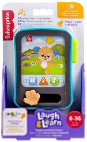 Birden fazla dil desteğiyle 6 ay ve üzeri bebekler için müzikli ve ışıklı  Eğlen ve Öğren Hikaye Anlatan Köpekçik oyuncak tablet, JGX02