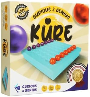 Curious&Genius Küre 55080, 2 Kişilik Strateji Oyunu, 7 Yaş ve Üzeri, 10-20 Dakika
