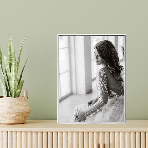 Alternative view of Simply metal resim çerçevesi, 21,6 x 27,9 cm, gümüş rengi
