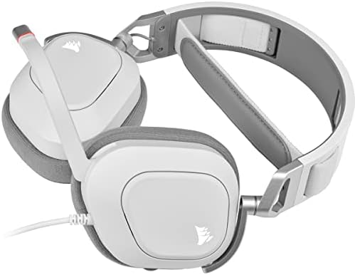 HS80 RGB USB Oyuncu Kulaklığı, Dolby 7.1 Surround, Dinamik RGB Aydınlatma, Discord Sertifikalı, Beyaz (CA-9011238-EU) | Düşük Gecikme Süresi, Çok Yönlü Mikrofon, 60 ft Menzil, 20 Saate Kadar Pil Ömrü, Kablosuz PS5/PS4 Uyumluluğu - Görsel 3