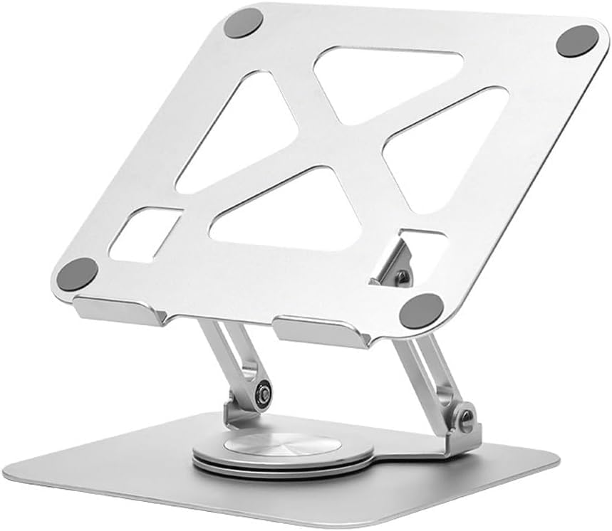 Alternative view of Taşınabilir Katlanabilir Folding Alüminyum Notebook Stand Alüminyum Ayarlanabilir Açı Ve Katlanabilir Portatif Rahat Kullanım 11 inç 17 İnç Dizüstü Bilgisayar ve Laptop Stant | X2
