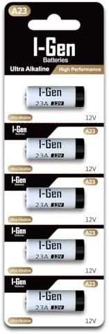 I-Gen 23A Pil 5'li Paket 12V MN21 (A23 / 23A / V23GA / LRV08 / 8LR932) - Görsel 2