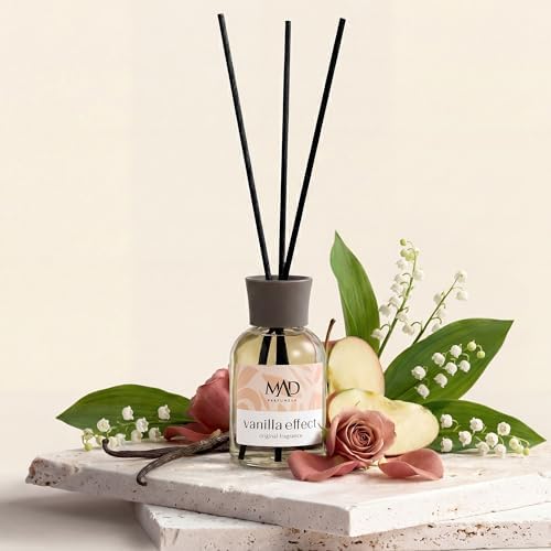 MAD Parfüm Vanilla Effect Oda Kokusu,Bergamot,Lavanta,Karamel,Bambu Çubuklu,50 Ml - Görsel 2