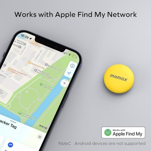 Alternative view of BR5Y Pintag Find My Tracker Konum Belirleyici Sarı
