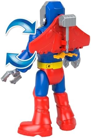 Imaginext DC Super ™ Superman™ Insider ve Exo Kostümü Imaginext DC Super  Superman Insider ve Exo Kostümü, ışıklı ve sesli robot, 6 parça JCT47