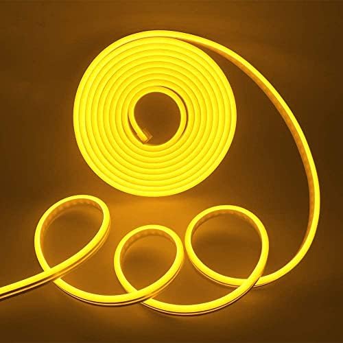 Alternative view of Ema Dükkan 12 Volt Neon Led Işık | Neon Şerit Led Esnek Silikonlu Aydınlatma Led Hortum (5 Metre, Amber)