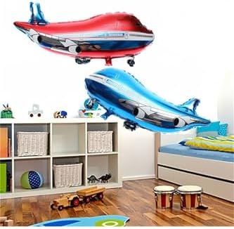 Kırmızı Uçak Folyon Balon 82 Cm dop13934129igo
