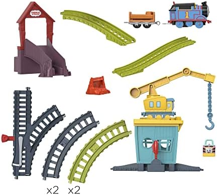 Thomas &   Thomas ve Arkadaşları™ Carly ve Sandy Oyun Seti  Thomas ve Arkadaşları Carly ve Sandy Oyun Seti, motorlu tren ve pist seti HDY58