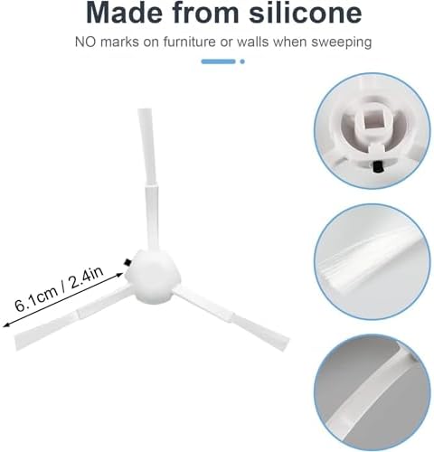 Mi Robot  S10 Plus,X10 Plus,X20 Plus 4 Adet Yan Fırça