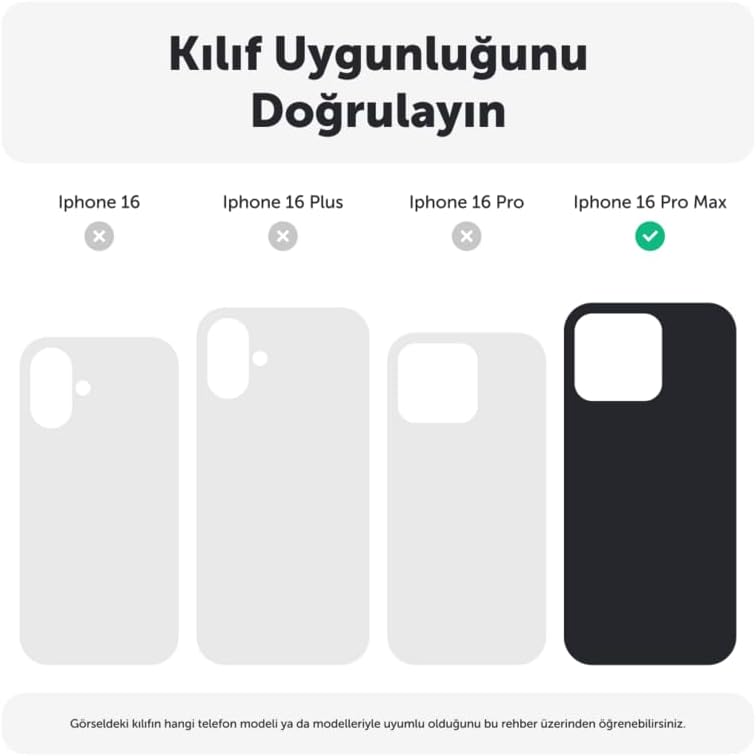 Apple iPhone 16 Pro Max ile Uyumlu Kılıf Stardom Silikon Kılıf Gri - Görsel 2