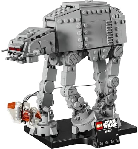 Alternative view of : İmparatorun Dönüşü AT-AT 75440 - Yetişkinler için Orijinal Detaylar, Asi İttifakı Kar Motoru ve İsim Levhalı Stant İçeren Koleksiyonluk Model Yapım Seti, Hediye Fikri (525 Parça)