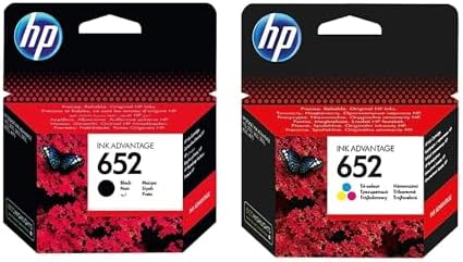 Alternative view of HP F6V25AE + F6V24AE 652 Siyah + Renkli Kartuş Seti