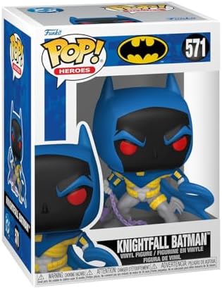 Alternative view of Heroes: DC Thru Years - Knightfall Batman - (90's) - DC Comics- Koleksiyon vinil figürü - Hediye fikri - Resmi ürün - Çocuklar ve yetişkinler için oyuncaklar - Cartoon Fans