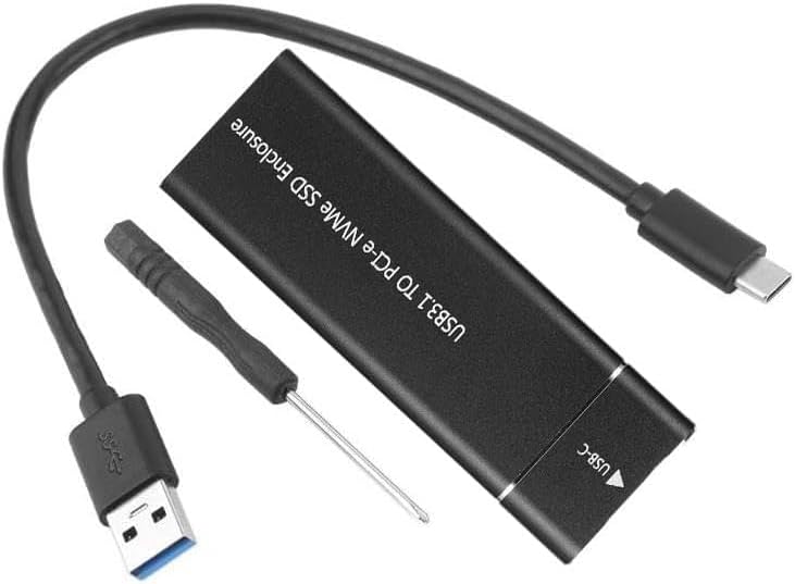 Alternative view of 1852 Usb 3.1 Type C To Pci-e Express Nvme Ssd Hard Disk Kutusu Desteklediği Disk Boyutu:30/42/60/80mm +Type-C to USB3.0 Bağlantı Kablosu (Bu ürün sadece nvme ssdleri destekler)