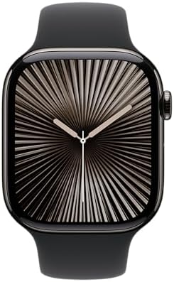 Alternative view of Apple Watch Band - Spor Kordon - 46 mm - Siyah - S/M