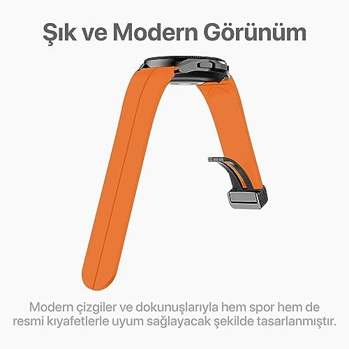 Alternative view of 22mm ile Uyumlu Saatler için Manyetik Tokalı 46mm Yumuşak Silikon Kordon  Watch (GT6 Pro/GT6/GT5 Pro/GT5/GT4/Watch 4 Pro/GT3/GT3 Pro/GT2/GT2 Pro)