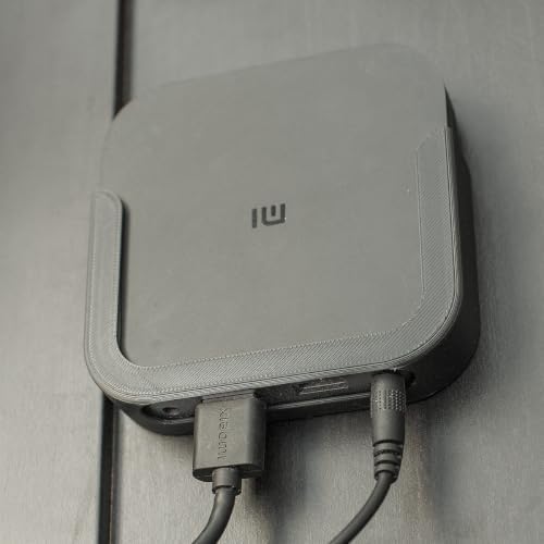 Alternative view of Xiaomi Mi TV Box S ile Uyumlu TV Montaj Aparatı – Dayanıklı Plastik Tutucu - Televizyon Standı