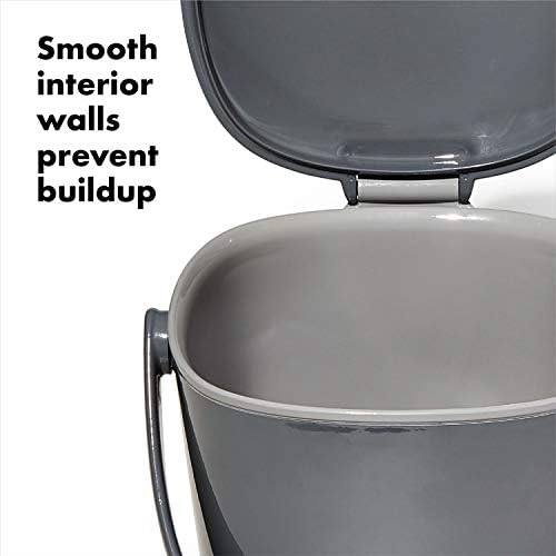 Alternative view of - Good Grips Kompost Kovası, Gri - Mutfak için Koku Geçirmez Çöp Kutusu - 2,8 l
