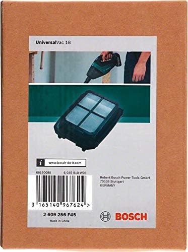 Accessories 2609256F45 ön filtre ( UniversalVac 18 akülü elektrikli süpürge için, kartonda) - Görsel 3