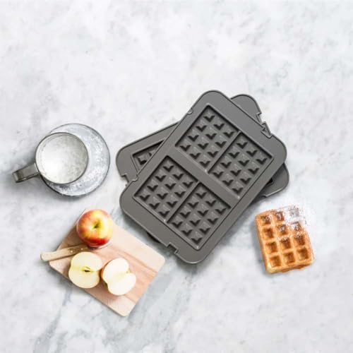 GreenPan Bistro Waffle Plakası, Bistro Tost Makinesi ile Uyumlu, Thermolon™ Seramik Yüzey, PFAS İçermez, Çıkarılabilir, Kolay Temizlik - Görsel 3