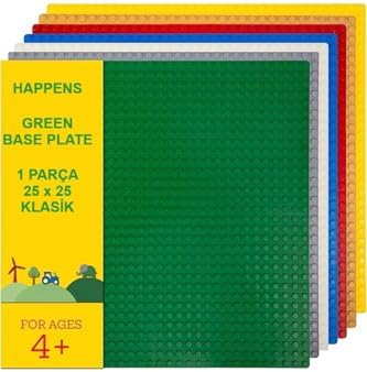 Alternative view of 11023 Classic Yeşil Zemin Plaka, +4 Yaratıcı Oyuncak Yapım Seti (1 Parça) 25cmx25cm, Baseplate