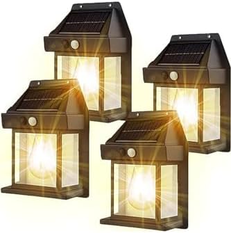 2026 Model YENİ Suya Dayanıklı Harekete Duyarlı Güneş Enerjili Solar LED Dış Mekan Bahçe Lambası (4) - Görsel 3