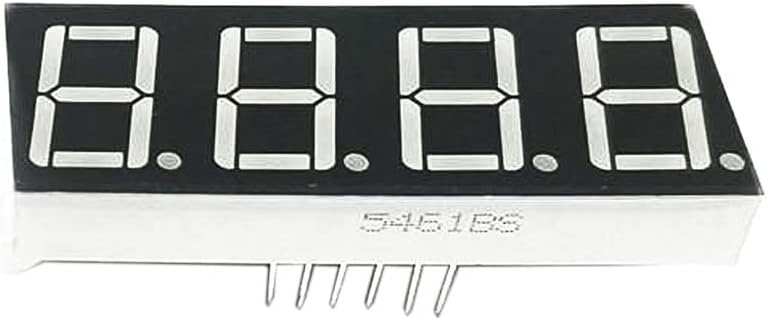 14Mm 4'Lü Ortak Anot Display - Kırmızı
