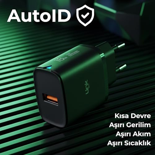 Alternative view of C304 18W QC3.0 USB Şarj Adaptörü Siyah