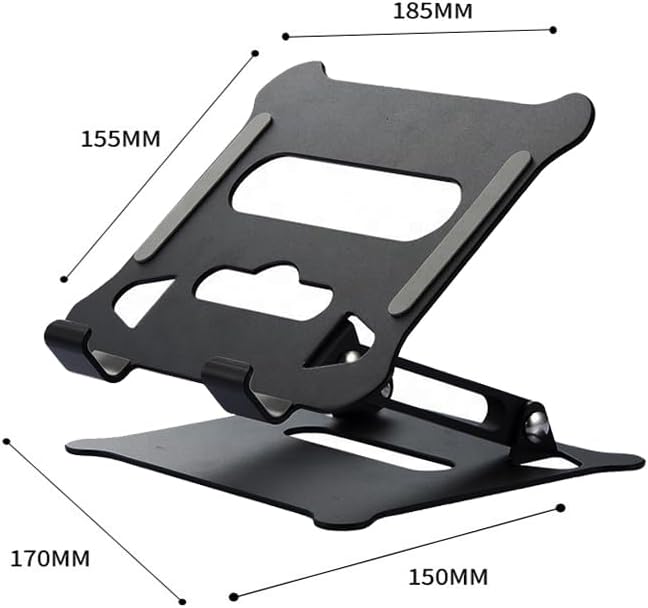 Ayarlanabilir Katlanabilir Tablet Standı 370g | Paslanmaz Çelik Tablet Tutucu, Açı Ayarlı, Portatif Masaüstü Tablet Standı, Sadece iPad ile Uyumlu Stant | Z19 - Görsel 3