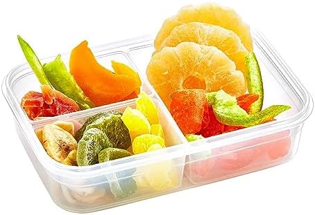 Alternative view of -Dikdörtgen 3 Bölmeli Saklama Kabı Freshbox 1 LT