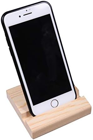 2 Adet Ahşap Telefon Tutacağı Telefon Standı Telefon Tutucu