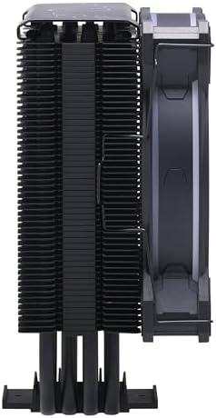 Alternative view of Cooler Master Hyper 212 Halo CPU Lavabo - Siyah Alüminyum Kaplama, Kanatlı 4 Isı Sürekli Doğrudan Temas Borusu, MF120 Halo2 ARGB Fan, ARGB Algılama, LGA1700 ve AM5 Desteği - Siyah