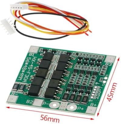 4S 30A 14.8V Lityum 18650 Bms Batarya Pil Şarj Koruma Devresi - Görsel 2