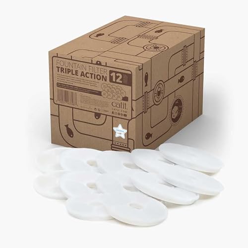Alternative view of Catit Triple Action Filtre, 3 kat etkili yedek filtre, çeşme filtresi, 12'li paket