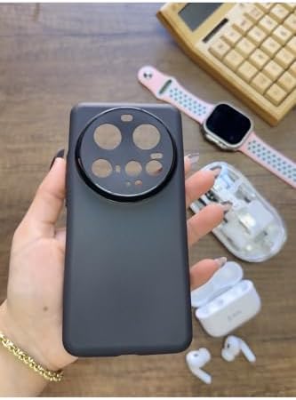 Alternative view of Süper İnce Mat Ultra Thin Silikon Kılıf Siyah Mİ 15 Ultra ile uyumlu