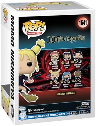Animasyon: JJK - Momo Nishimiya - Jujutsu Kaisen - Vinil Koleksiyon Figürü - Hediye Fikri - Resmi Ticari Ürünler - Çocuklar ve Yetişkinler için Oyuncak - Anime Hayranları - Koleksiyoncular - Görsel 3