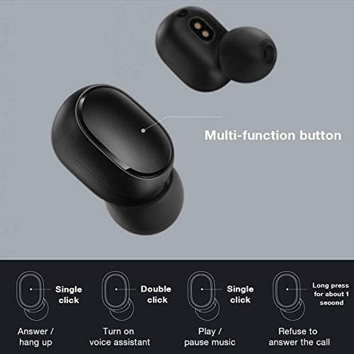 Xiaomi Mi True Wireless-Earbuds Basic Bluetooth 5.0 Kulaklık, Siyah - Görsel 3