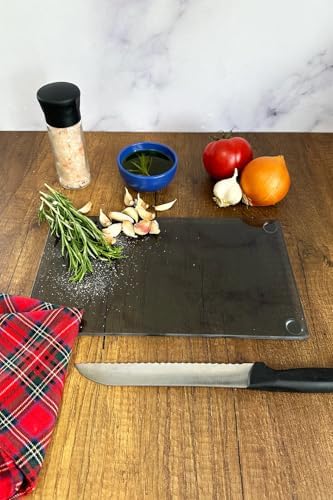 Cam Kesme Tahtası - Cam Kesme Tablası | (FÜME CAM, 17cm X 29cm) - Görsel 3