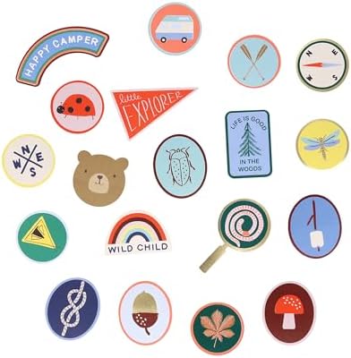 - Kamp Die-Cut Stickers - 25 Adet