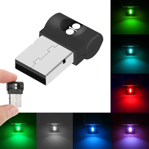 SPELT Sensörlü Renk Değiştirebilen Renkli USB Lamba USB-A Aydınlatma Dekoratif Mini LED Işık RGB