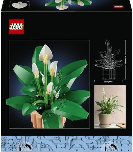 Barış Çiçeği 11504 - Yetişkin Kadınlar ve Erkekler için Farklı Aşamalarda 6 Barış Çiçeği İçeren Sevgililer Günü'ne Özel Koleksiyonluk Dekoratif Model Yapım Seti (474 Parça) - Görsel 3