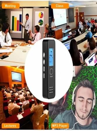 Alternative view of 32 GB Dijital Ekranlı Ses Kaydedici Kulaklıklı Mini Ses Kayıt Cihazı