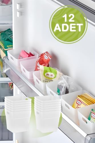 Alternative view of Mithra Life 12 Adet Buzdolabı Kapak İçi Düzenleyici ve Banyo Organizer MIT1104