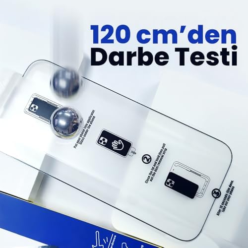 iPhone 15 Pro Ekran Koruyucu Cam | MAGIC-BOX Tozsuz Hizalama | Tam Kaplama 9H Kırılmaz & Çizilmez - Görsel 3