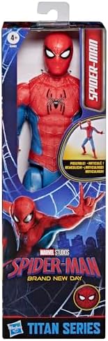 Alternative view of Spider-Man: Yepyeni Bir Gün Titan Serisi Aksiyon Figürü, 4 Yaş ve Üzeri Çocuklar için 29,2 cm Süper Kahraman Oyuncakları