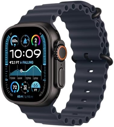 Apple Watch Band - Ocean Band - 49 mm - Navy - XL