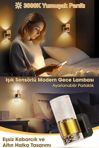 Alternative view of Neo Vista LED Sensörlü Aplik Gece Lambası, Duvar Tipi, Modern Tasarım, İç Mekan Aydınlatması