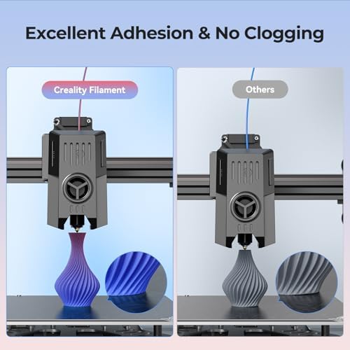 Alternative view of Resmi Creality Upgrade Ender 3D Yazıcı Filamenti, Siyah PLA+ Filamenti 1,75 mm, 1 kg Makara (1,0 kg), Doğruluk +/- 0,02 mm, 3D Baskı Filamenti, Güçlü Dayanıklılık, Vakumlu Ambalaj, Çevre Dostu