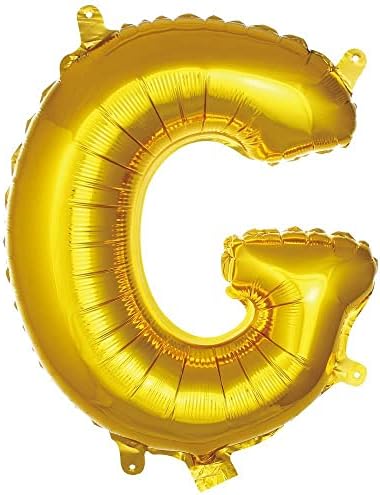 Alternative view of G Harfi 16 İnç Gold Renk Folyo Balon 36 CM (Altın)