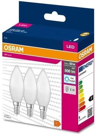 Alternative view of Ledvalue 75W (60W) 3 Lü Led Mum Ampul Beyaz - 6500K E14